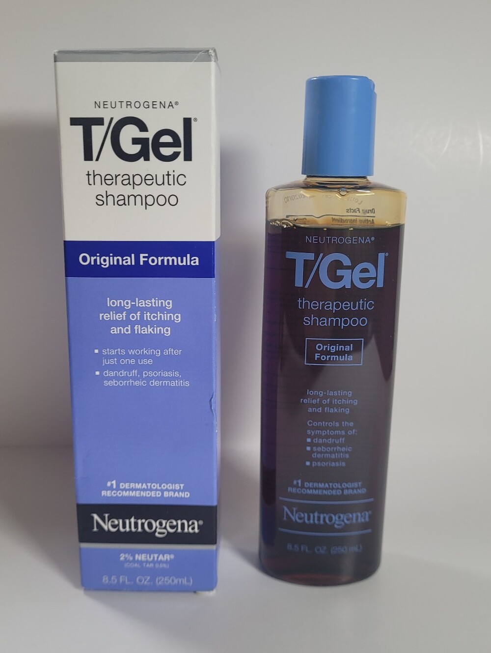 Neutrogena T/Gel Therapeutic Shampoo (Original Formula) 8.5 Oz EXP October 2020
